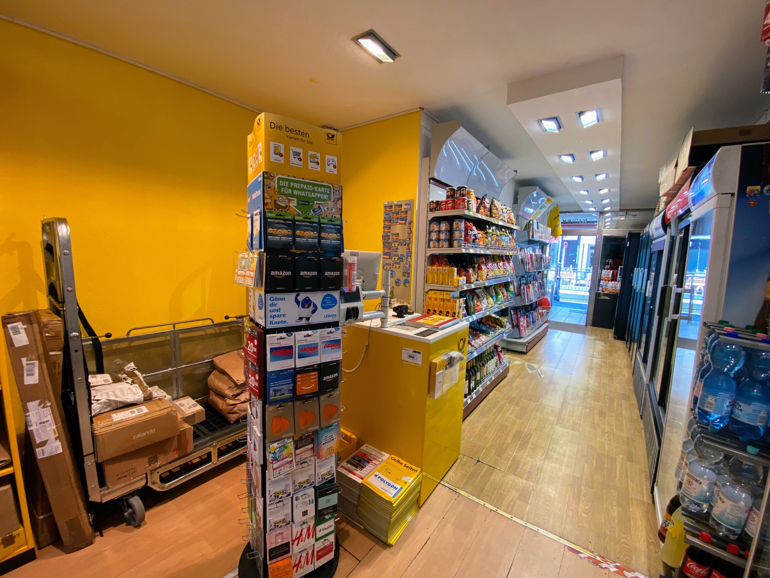 DHL Paketshop Ansicht